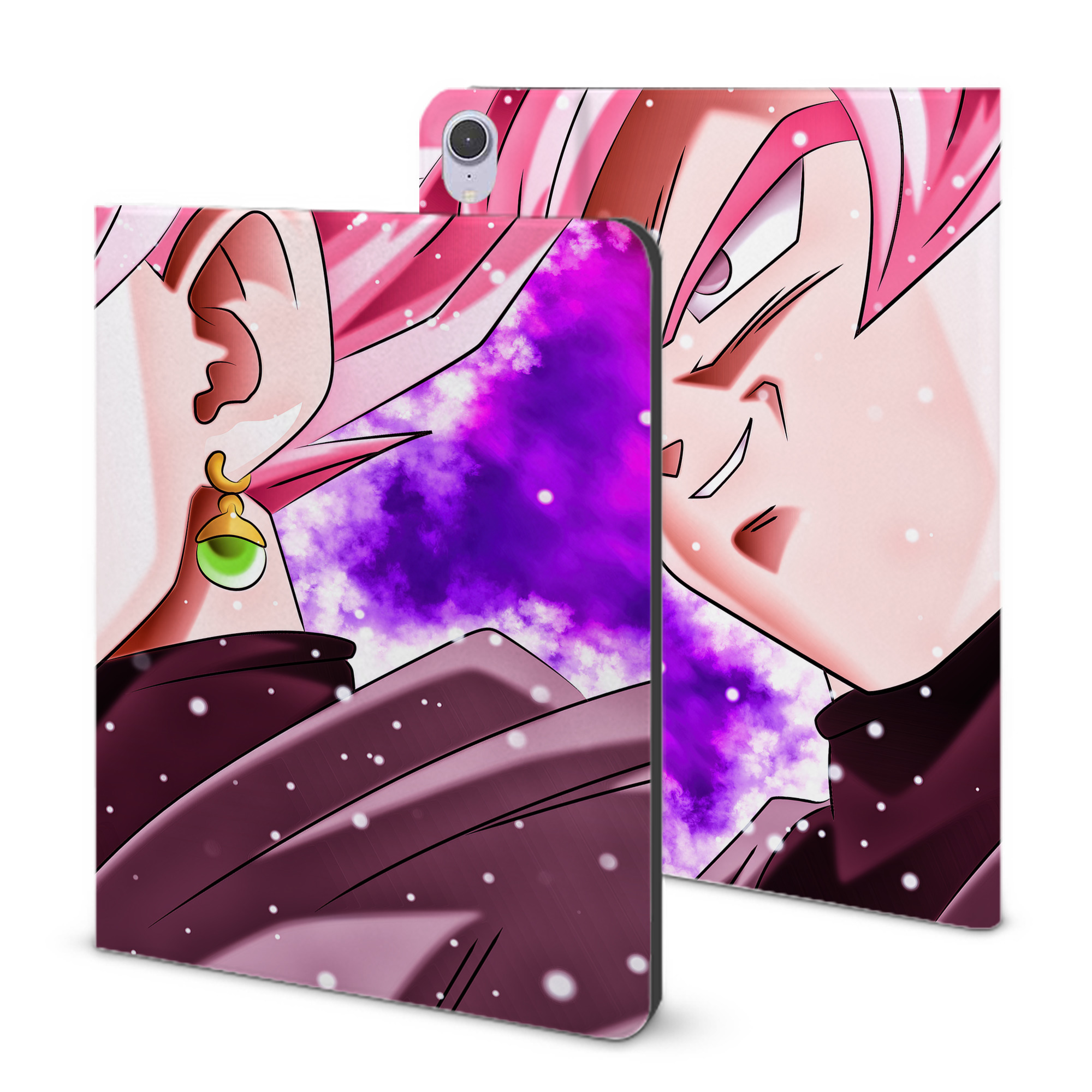 （画像用） ドラゴンボール DRAGON BALL IPad ケース ブック型 PUレザー TPU 耐衝撃 軽量 薄型 ペン収納なし 全面保護 IPad 各モデル対応